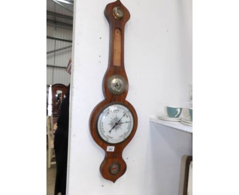 A 19th century Banjo barometer (missing thermometer)