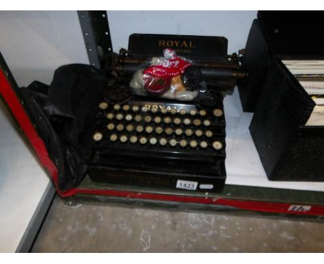 A Vintage Royal Typewriter