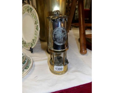 A miner's lamp