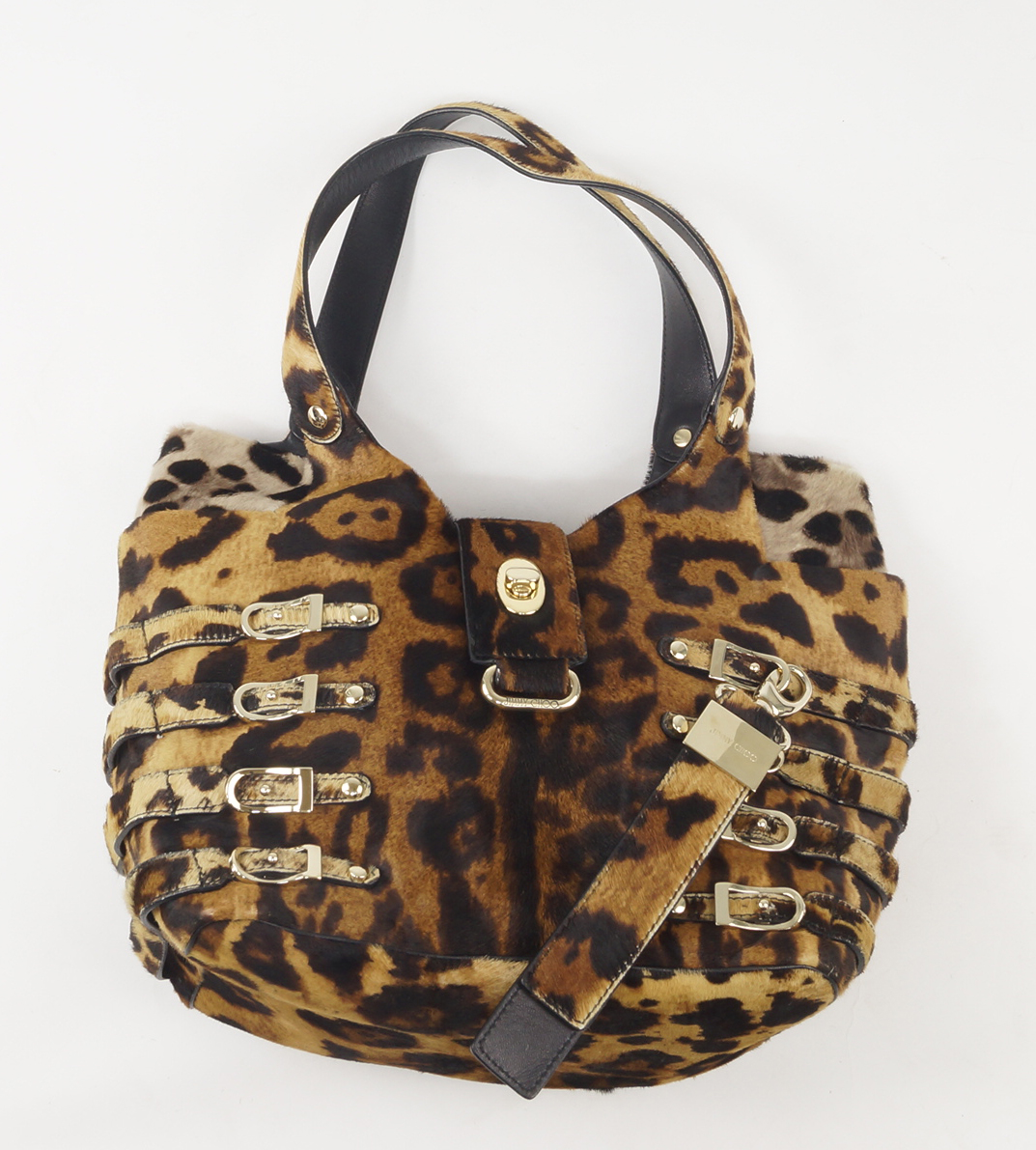 jimmy choo animal print bag