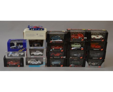 18 x Brumm & Minichamps 1:43 scale model cars.