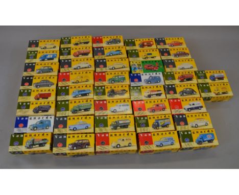 42 x assorted boxed Vanguard 1:43 scale vehicles.