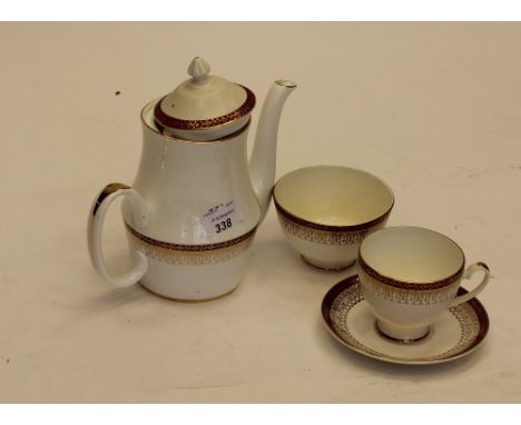 A Royal Grafton bone china Majestic pattern tea service AF