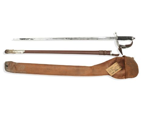 A George VI Regulation Sword For An Officer In The Welsh Guards By E. Smith, 25 Cork St., W.1 By E. Smith, 25 Cork St., W.1Wi