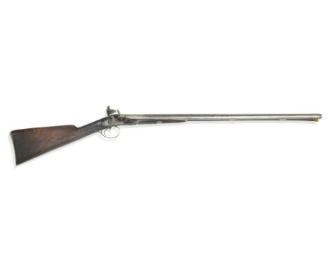 A Flintlock D.B. Sporting GunBy Ross, Edinburgh, No. 56, Circa 1815With twist sighted barrels each with dirty bores, recessed