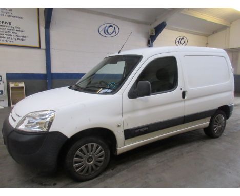 Make &amp; Model: Citroen Berlingo 600 HDI LX 75Date of Reg: AO08 LSEColour: Whitecc: 1598MoT: 29-06-2021Fuel Type: DIESELMil