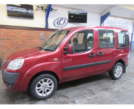 Make &amp; Model: Fiat DobloDate of Reg: FE07 BKGColour: Redcc: 1910MoT: 15-03-2021Fuel Type: DIESELMileage: 97kTransmission: