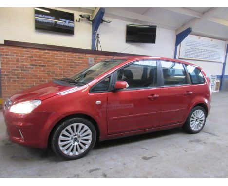 Make &amp; Model: Ford C-Max Titanium TD 115Date of Reg: YF08 WWXColour: Redcc: 1753MoT: 16-09-2021Fuel Type: DIESELMileage: 