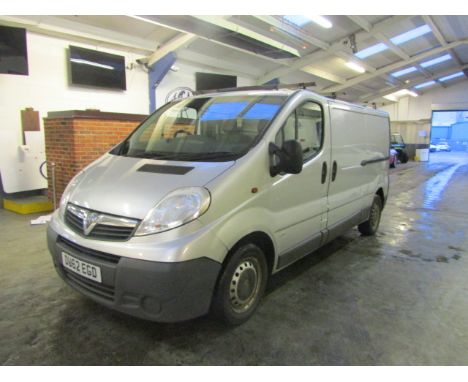 Make &amp; Model: Vauxhall Vivaro 2900 CDTI LWBDate of Reg: DU62 EGDColour: Silvercc: 1995MoT: 27-10-2021Fuel Type: DIESELMil