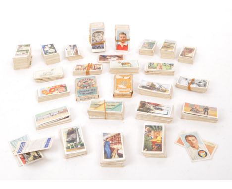 A collection of vintage 20th century W.D. &amp; H.O. Wills cigarette cards, including examples from series such as Associatio