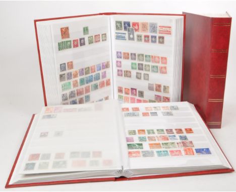 A collection of 19th and 20th century British and Foreign postage stamps. The collection well presented across three stamp al