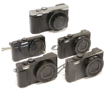 Panasonic Lumix Compact Cameras DMC-TZ40 with Vario-Elmar f3.3-6.4 4.3-86mm Asph lens; DMC-TZ60 with Vario-Elmar f3.3-6.4 4.3