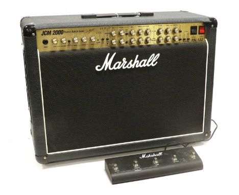Marshall JCM2000 Valve Amplifier Model TSL122 Triple Super Lead, various controls for Clean Side and Crunch, extra speaker ou