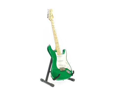 Fender Eric Clapton Signature Stratocaster Electric Guitar SZ5187222, 7 Up green body, maple neck, three noiseless pickups, t