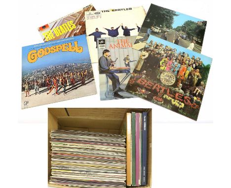 Various LPs Beatles: Please Please Me, Help, Rubber Soul, Revolver, St Pepper all mono and Abbey Road; Rolling Stones: Bravo 