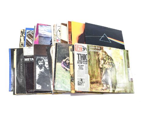 Various LPs Led Zeppelin: II, III, IV, Physical Graffiti, Presence and Houses of the Holy; Pink Floyd: Dark Side of the Moon,