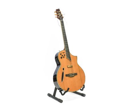 Ibanez Montage Electro-Acoustic Guitar Model MSC700NT1201 no.SQ08035568, nylon strung, with Montage equaliser, five control d