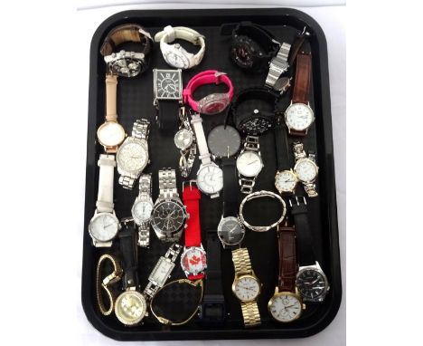 SELECTION OF LADIES AND GENTLEMEN'S WRISTWATCHESincluding Swatch, Saint Honore, Casio, Sekonda, Accurist, Citizen, French Con