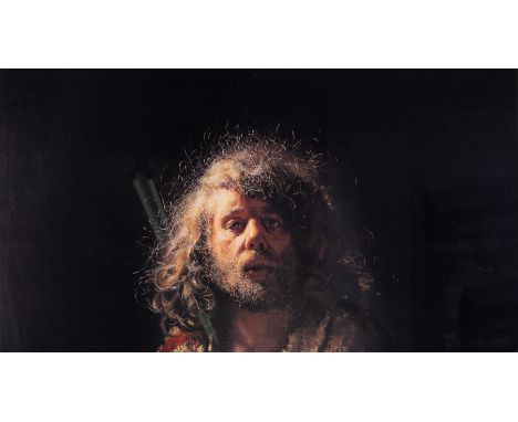 Robert Lenkiewicz (1941-2002) 'Self Portrait - Project 10' signed limited edition print 70/500, 41cm x 71cm, with certificate