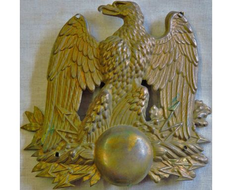 Napoleonic French Helmet plate, scarce, VF