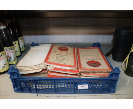 A collection of 1" Ordnance Survey maps