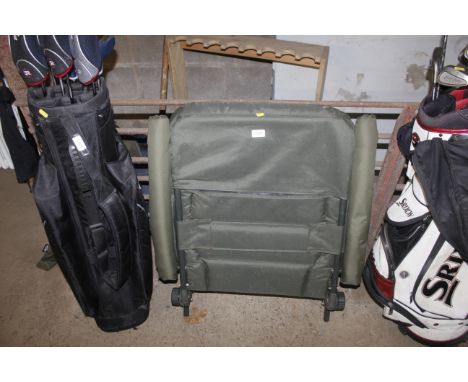 An Advantage folding fishing chair 