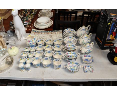 A Masons Ironstone 'Regency' pattern part dinner and tea service etc.