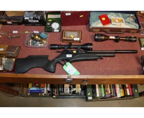 A BSA Ultra 177 air rifle. As a post 1939 air weapon the restrictions of the crime Reduction Act apply to the sale and delive