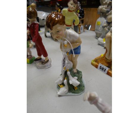 A Royal Worcester figurine 'Young Farmer'