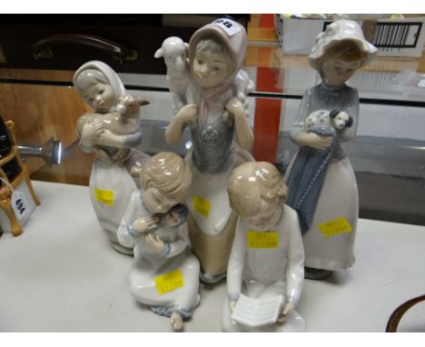 Five Nao figures