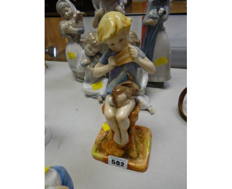 A Royal Worcester figurine 'Peter Pan'