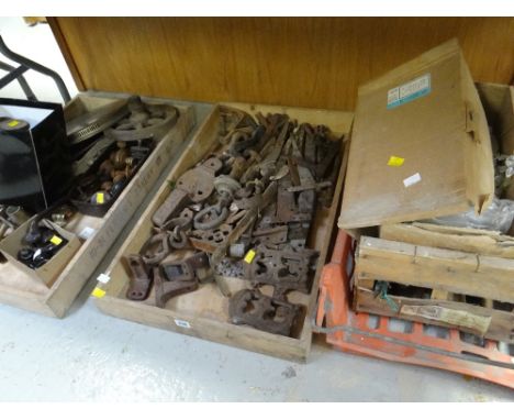 A quantity of metalwork & architectural salvage items etc