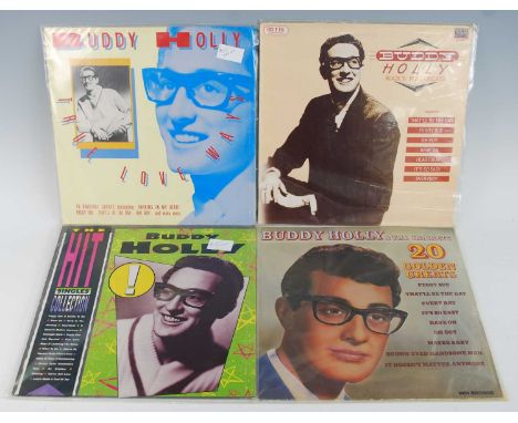 Buddy Holly, a collection of twenty eight LP's to include 20 Golden Greats, Rock N Roll Greats, True Love Ways, The Hit Singl