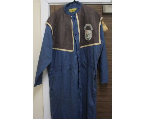 Buck Rogers in the 25th Century (1979 1981), a jumpsuit as worn in the TV series, in blue and grey with two embroidered badge
