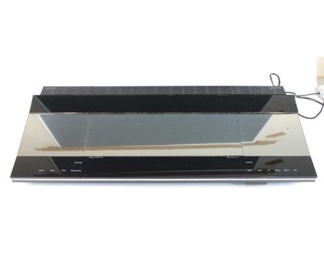 A Bang &amp; Olufsen Beocenter 9500 stereo system, in silver finish, designed by David Lewis and manufactured 1989-1994, seri
