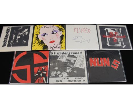 WEST COAST US PUNK - Another 7 x 7" single bundle from the US West Coast. Artists include Twinkeyz, The Nuns, Flipper and Sha