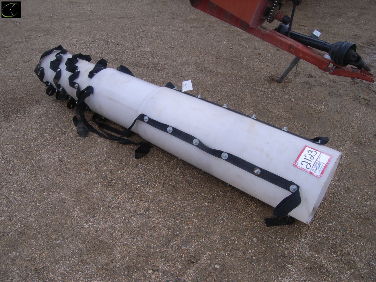 EXTENDABLE AUGER DOWN SPOUT, 13" X 17 1/2 FT