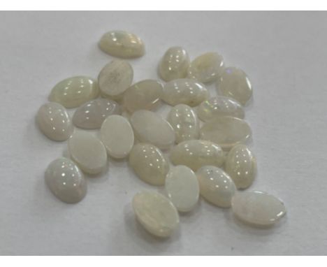 24x Opal Oval Cabochons 5mm x 3mm