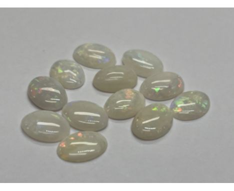 12x Opal Oval Cabochon 7x5mm 4.82ct