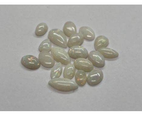 5.51ct Opal Cabochons Mixed Shape and Cut