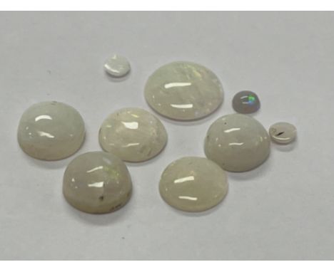 2.66ct Natural Opal Round Cabochons 2-7mm