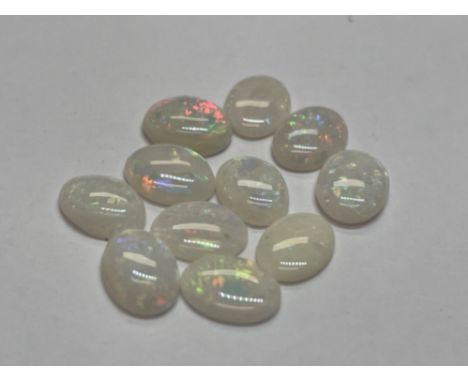 12x Oval Opal Cabochon 5.32ct 7x5mm