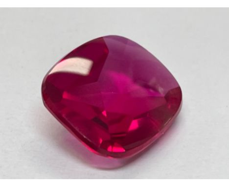 Synthetic Ruby 14x12mm
