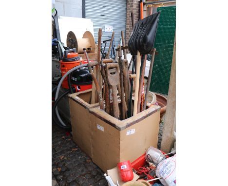 2 Boxes of Garden Tools 