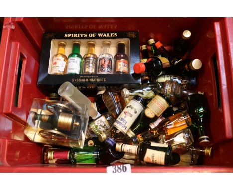 Collection of assorted Alcoholic Miniatures to include Vodka, Whisky etc.
