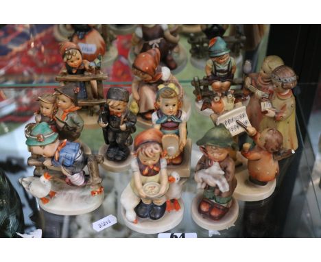 Collection of Hummel Collectors figures 