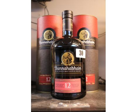 2 Cased Bunnahabhain Islay Single Malt Scotch Whisky 12 Years Old 46.3% 60cl 