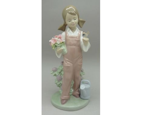 A Lladro figure, 05217, Spring, boxed, height 18.5cm