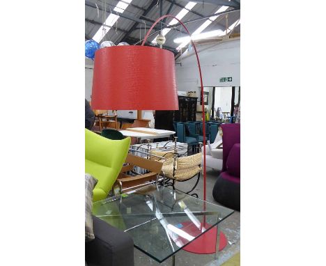 FOSCARINI TWIGGY FLOOR LAMP, red, 197cm H.