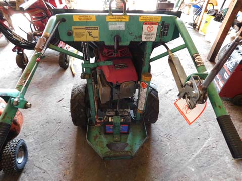 Garlock Roof Warrior, Walk-behind tear-off Machine, Honda GX 340 Engine